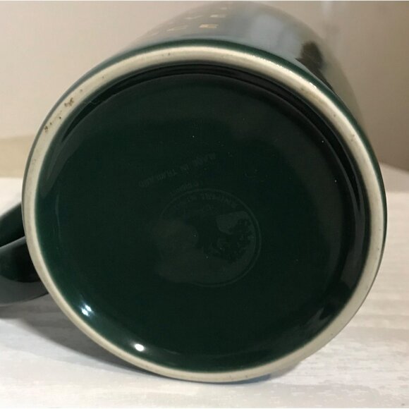 Disney Animal Kingdom Ceramic Mugs Set Of 2 Green & Blue 12 Oz Tigers Lions - Picture 5 of 16
